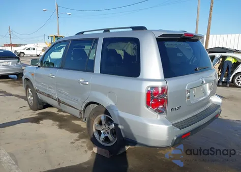 2006 Honda Pilot Ex-L из США, поврежденный, VIN 2HKYF18626H556905